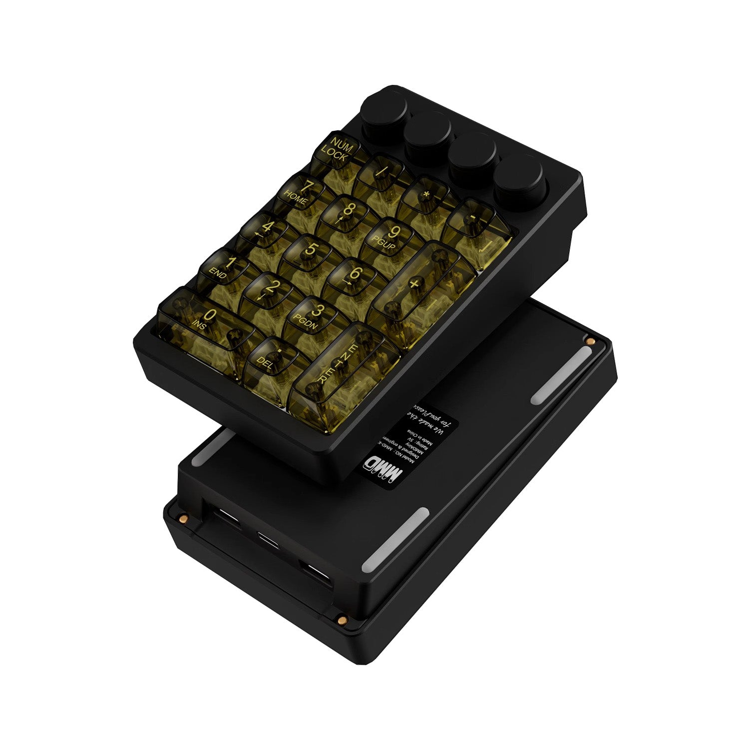 MMD KM21 Wired 17 Keys + 4 Knobs Macropad – Nouvolo