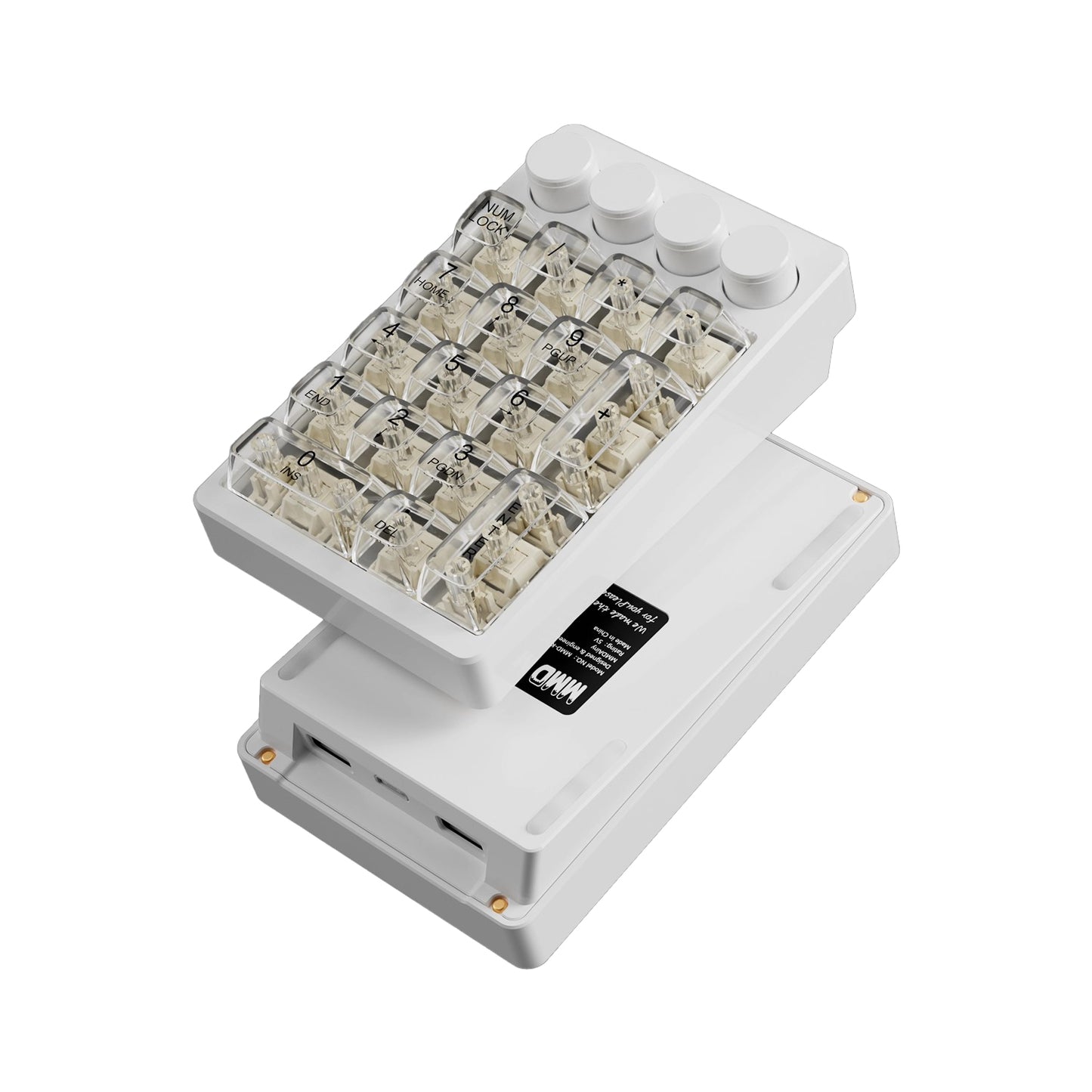 MMD KM21 Pro Wireless 17 Keys + 4 Knobs Macropad