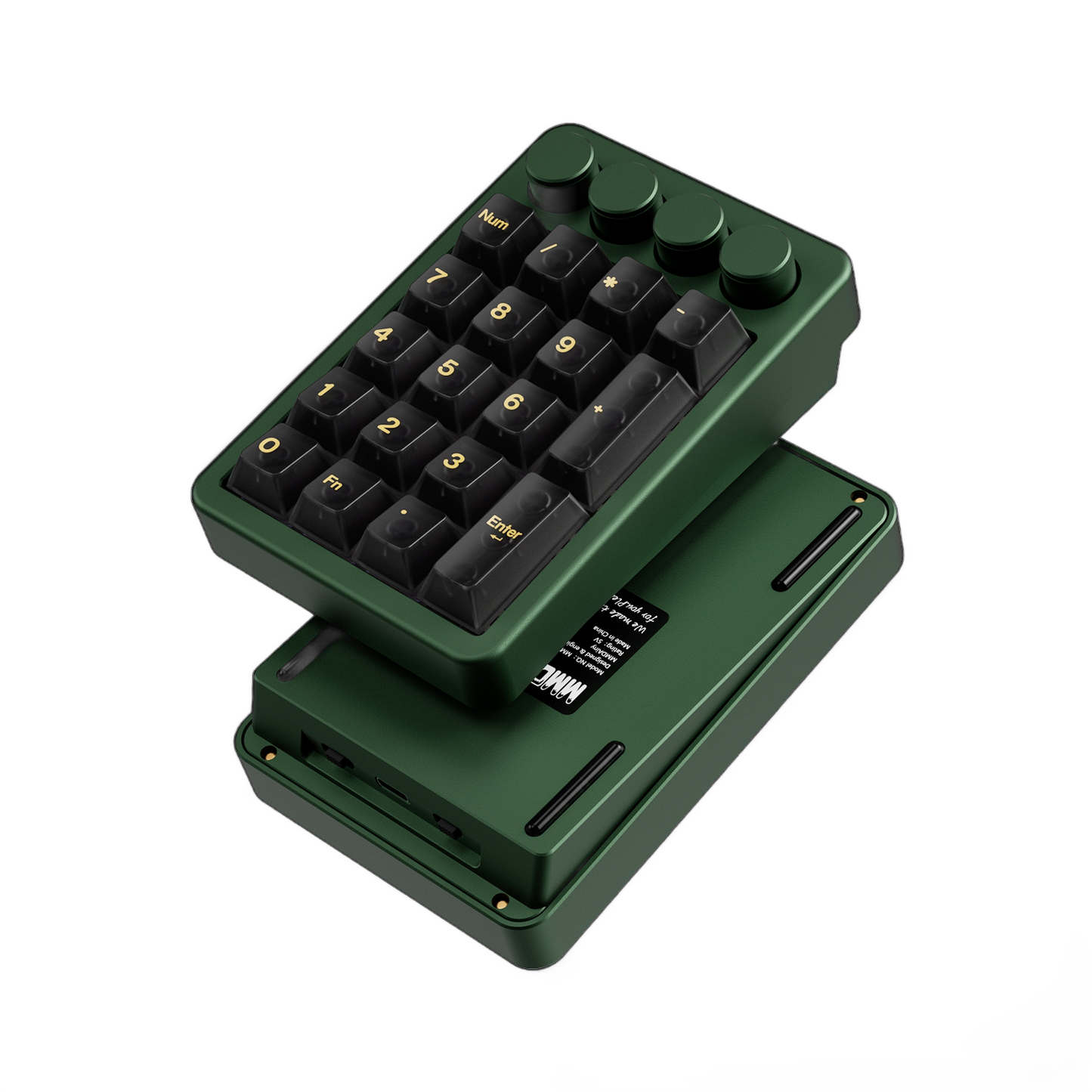 MMD KM21 Ultra Wireless 17 Keys + 4 Knobs Macropad