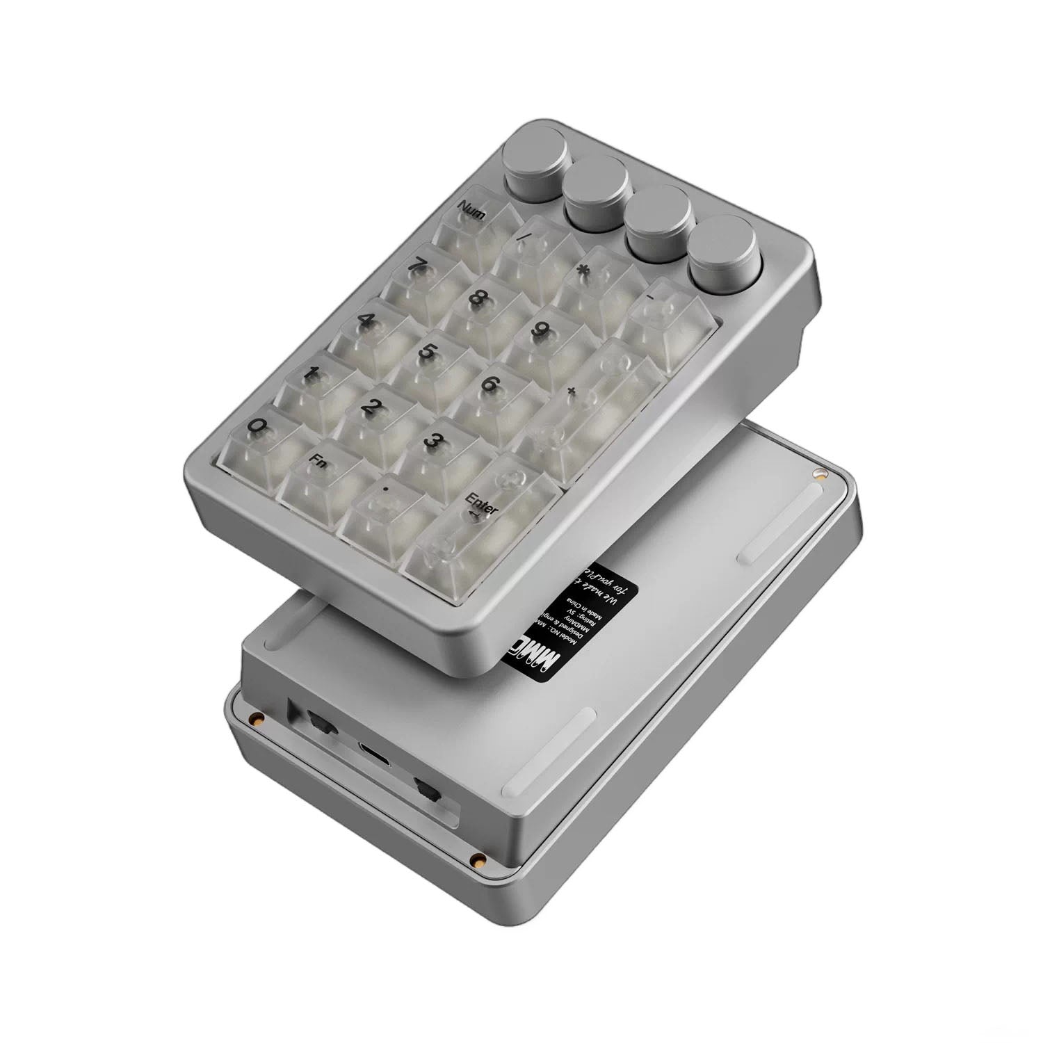 MMD KM21 Ultra Wireless 17 Keys + 4 Knobs Macropad – Nouvolo
