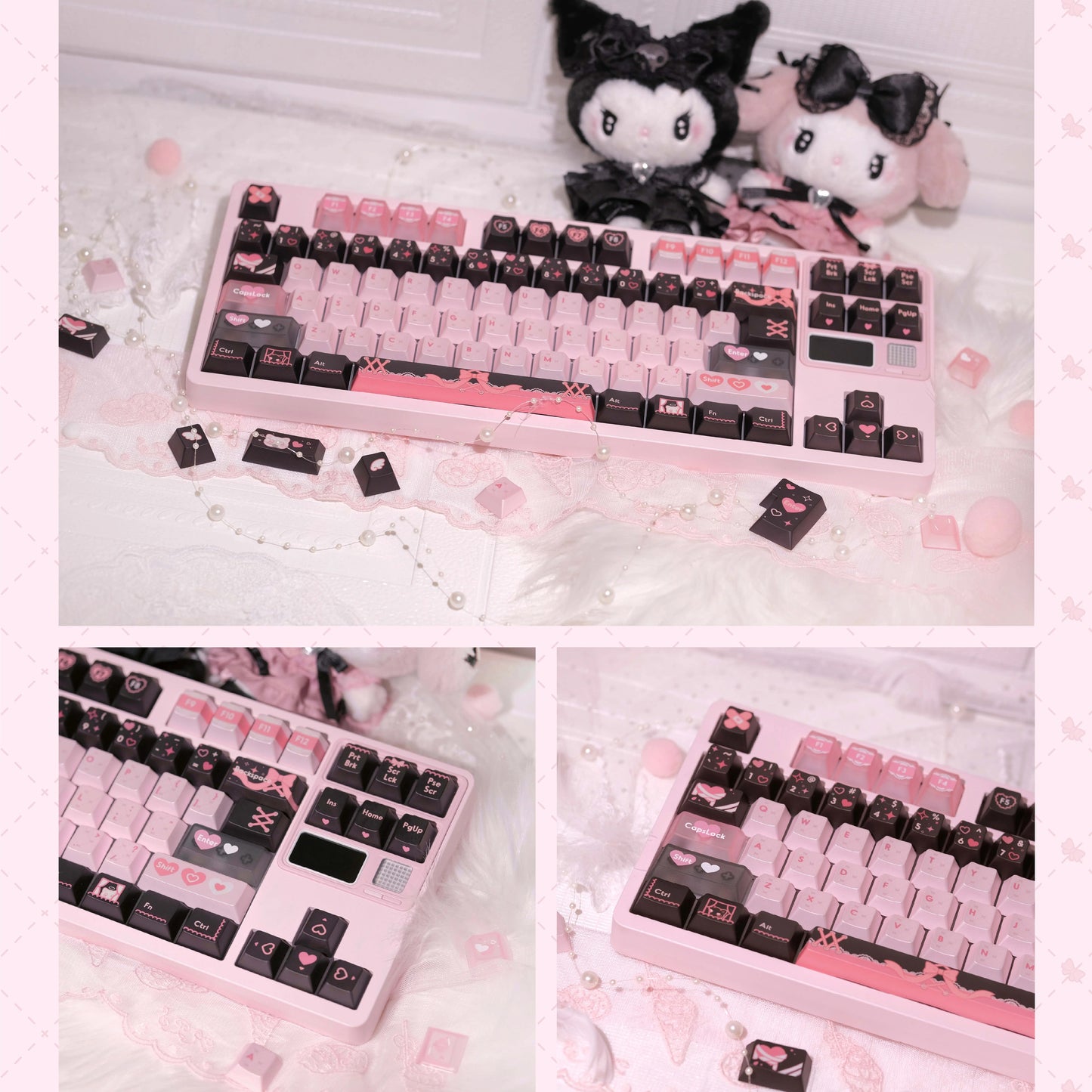 Lace Angel Nya Keycap Set, Cherry Profile, PBT Dye Sub Key Cap