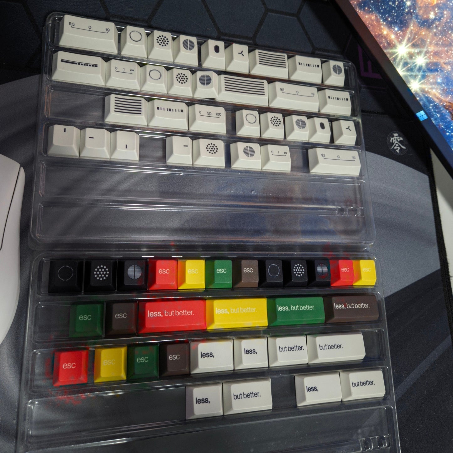 Less But Better Keycap Set, Cherry Profile, Dye Sub PBT – Nouvolo