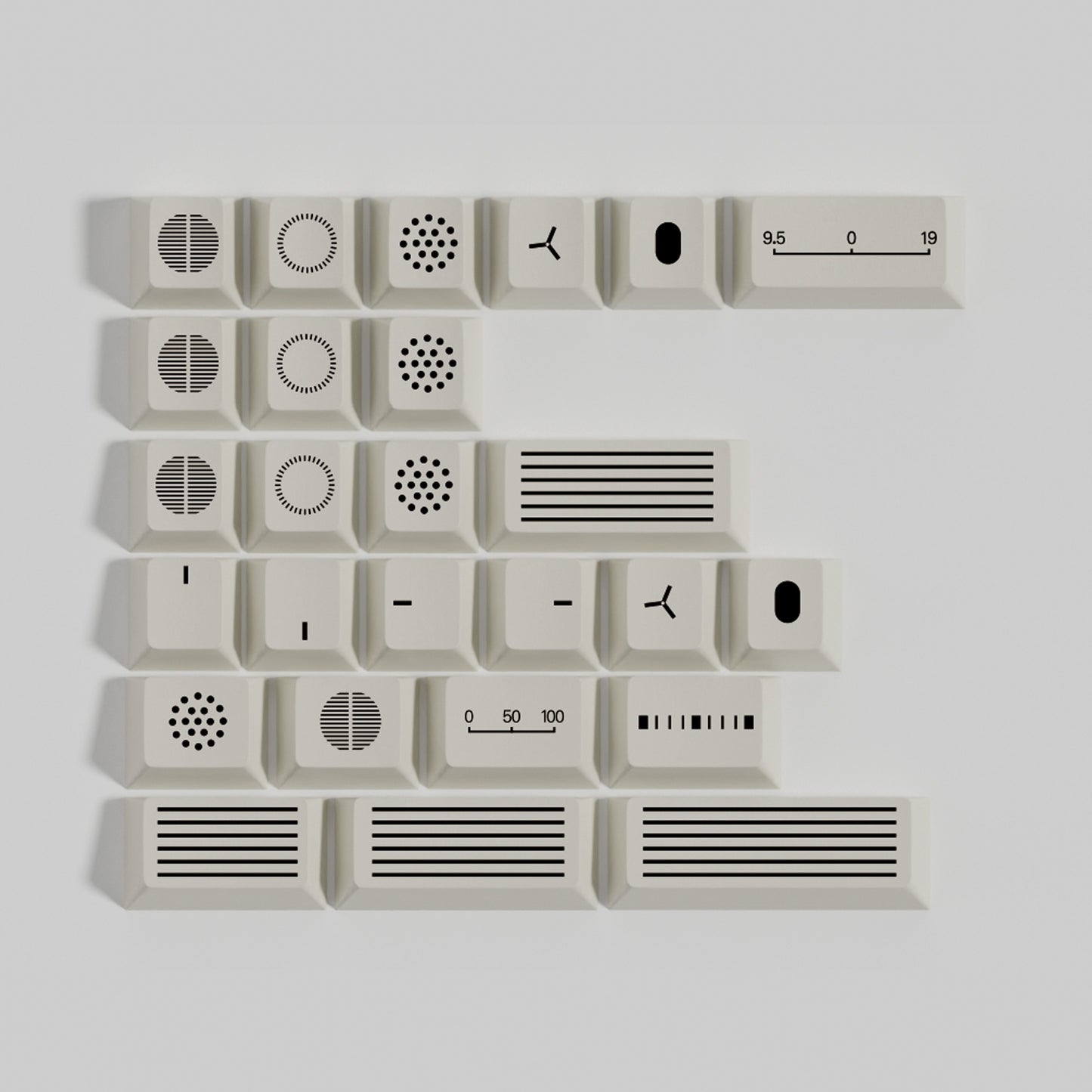 Less But Better Keycap Set, Cherry Profile, Dye Sub PBT Key Cap