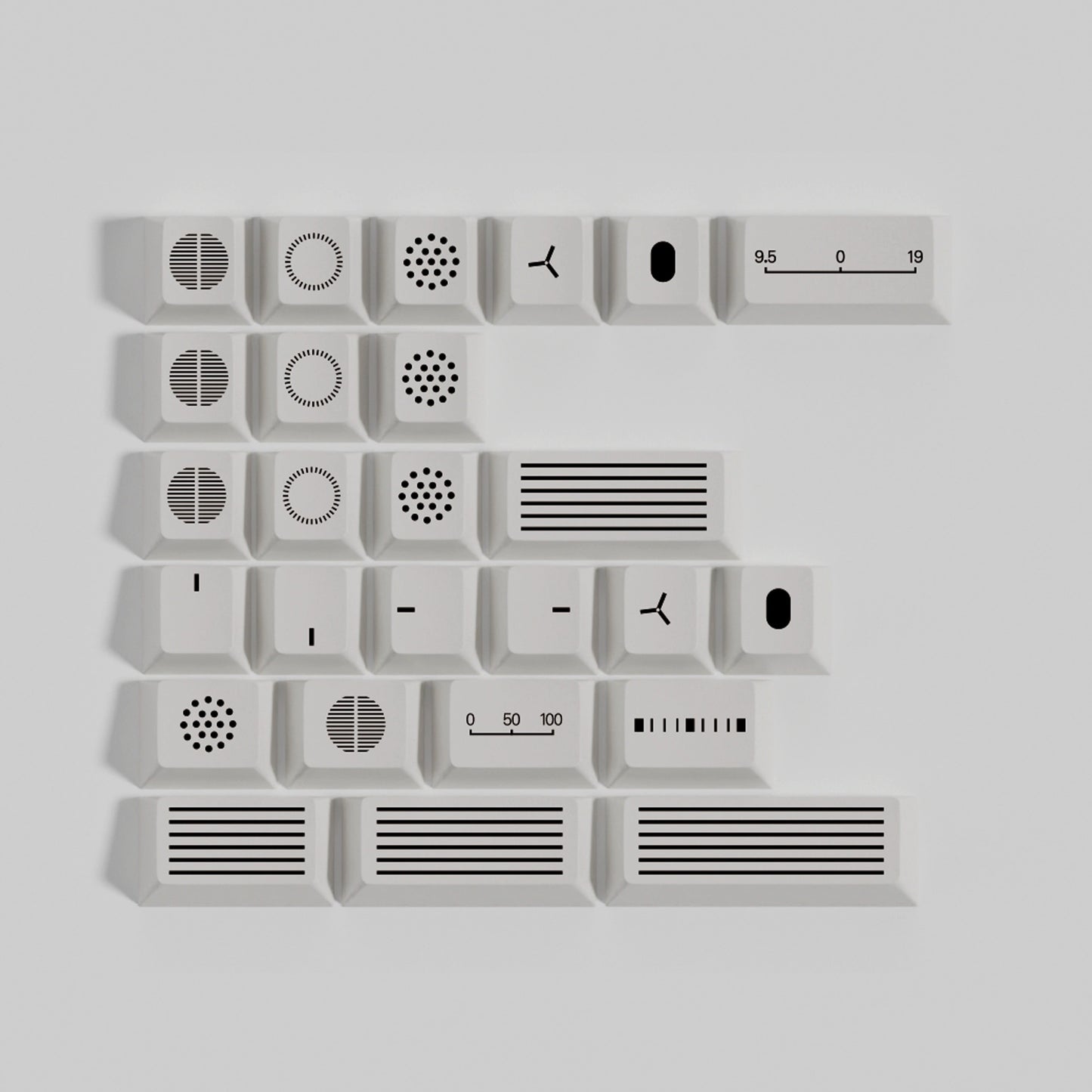 Less But Better Keycap Set, Cherry Profile, Dye Sub PBT Key Cap