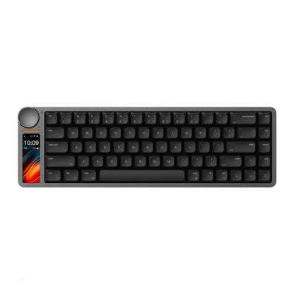 Linx68 Low Profile Aluminum Mechanical Keyboard with Screen