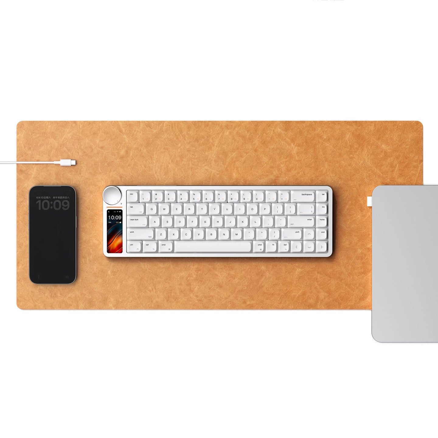 Linx68 Low Profile Aluminum Mechanical Keyboard with Screen