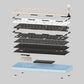 Zouya LMK67 QMK Aluminum Mechanical Keyboard Barebone