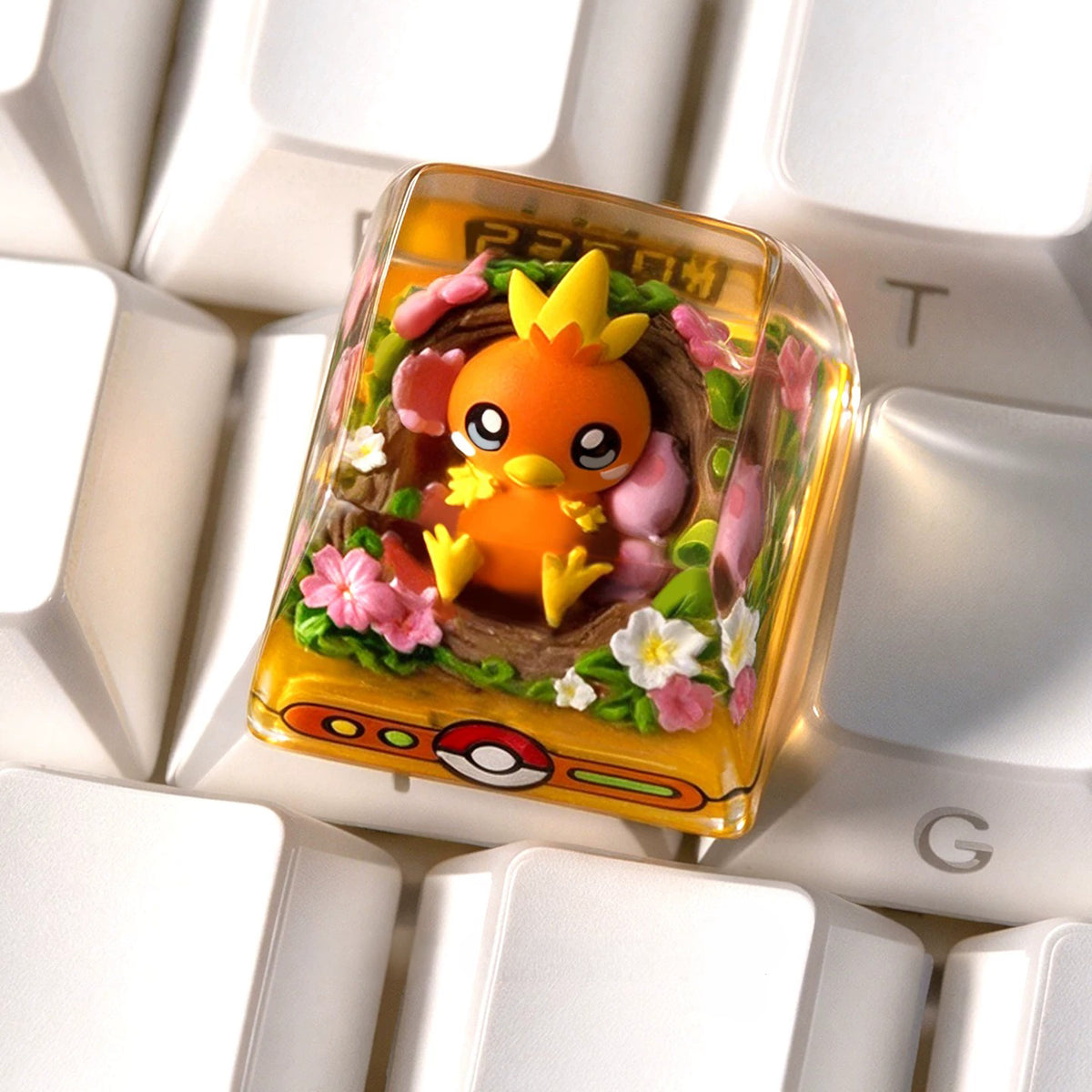 Pokemon Artisan Keycaps by Lobo Keycap