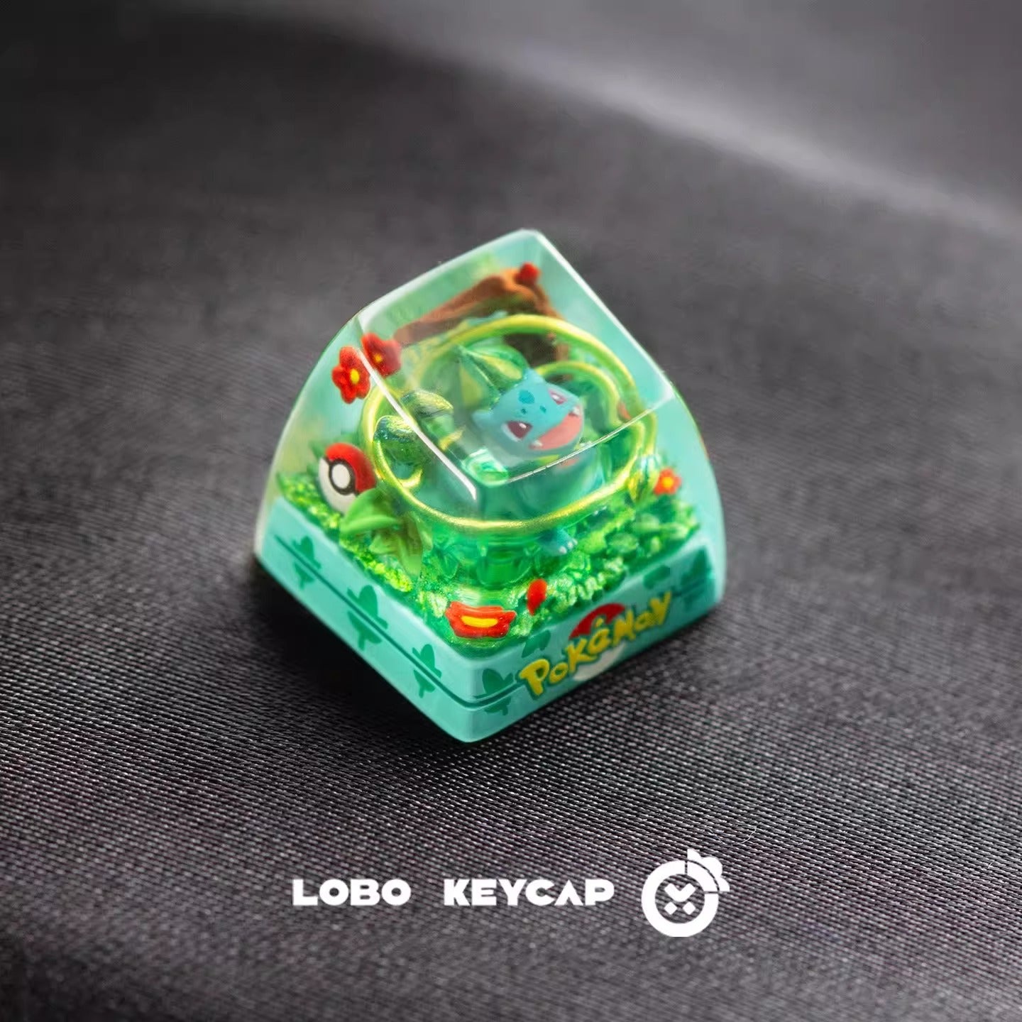 Pokemon Artisan Keycaps by Lobo Keycap