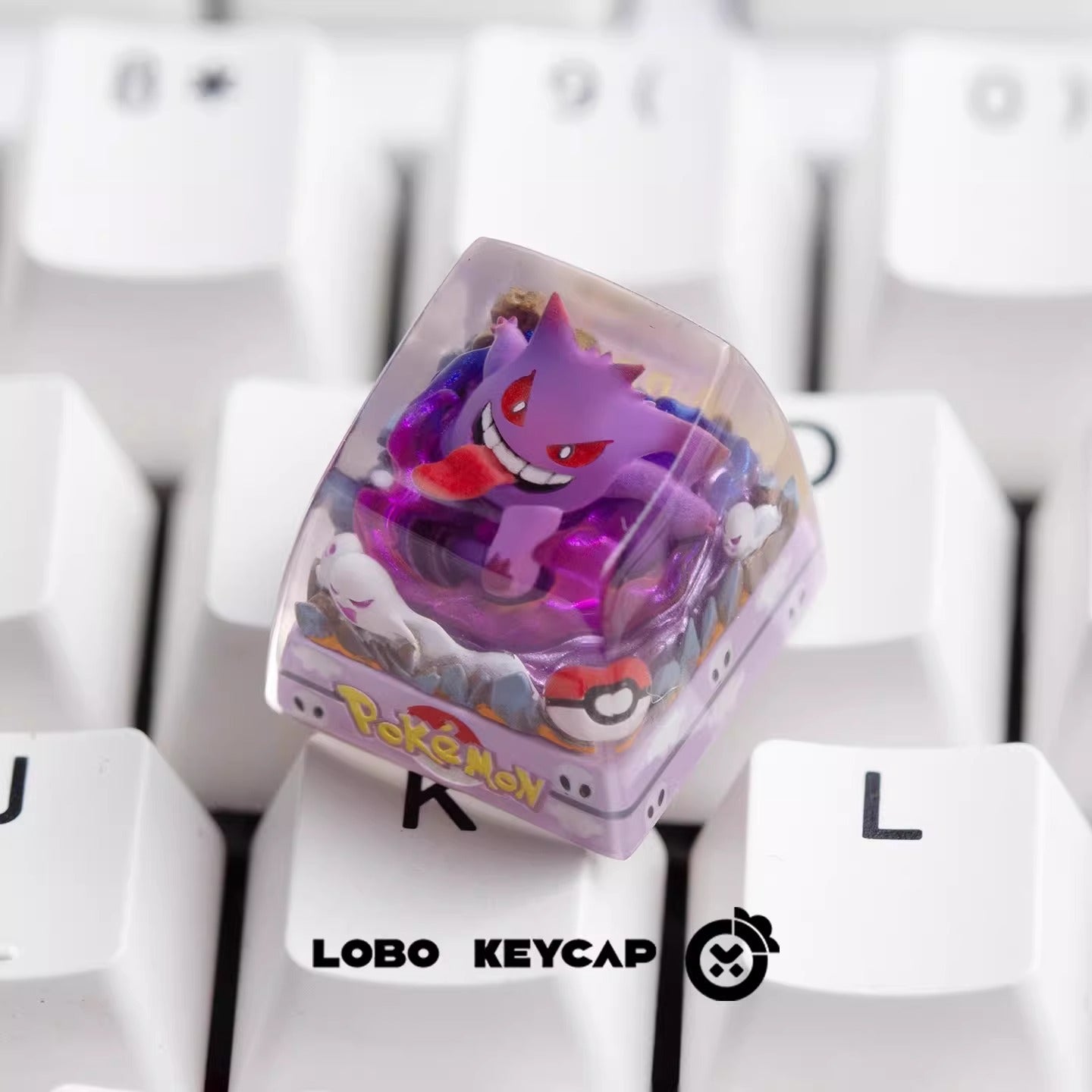Pokemon Artisan Keycaps by Lobo Keycap