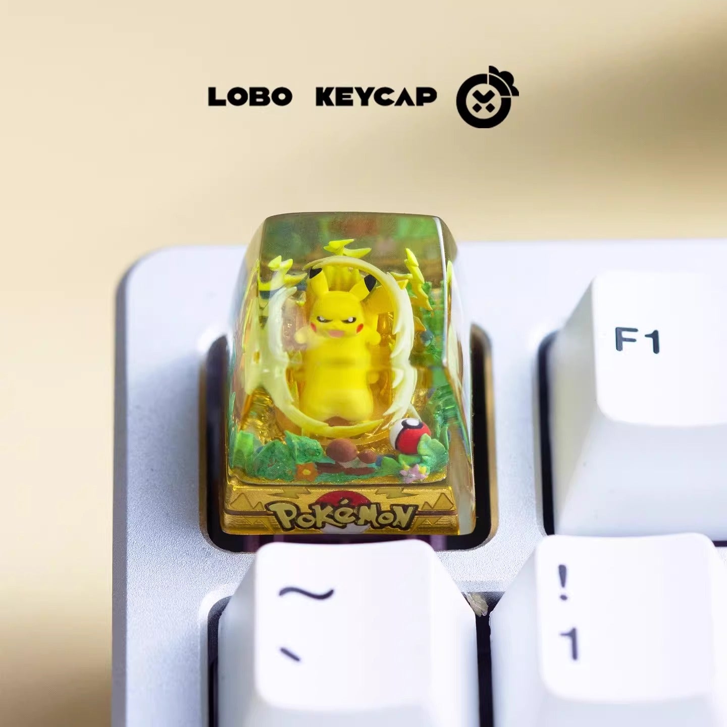 Pokemon Artisan Keycaps by Lobo Keycap
