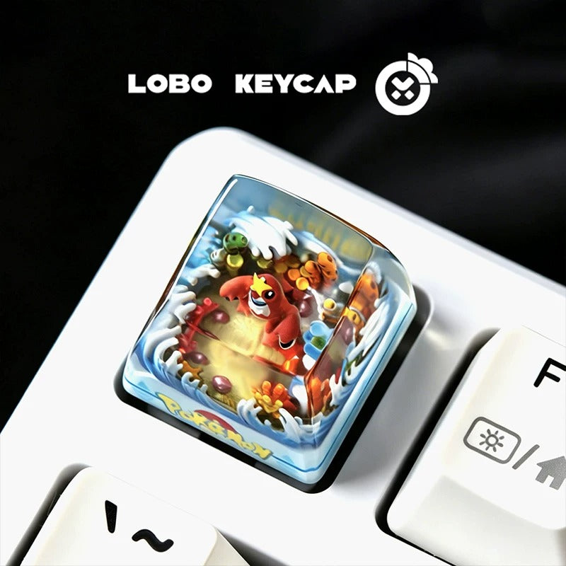 Pokemon Artisan Keycaps by Lobo Keycap