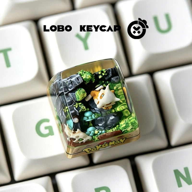 Pokemon Artisan Keycaps by Lobo Keycap