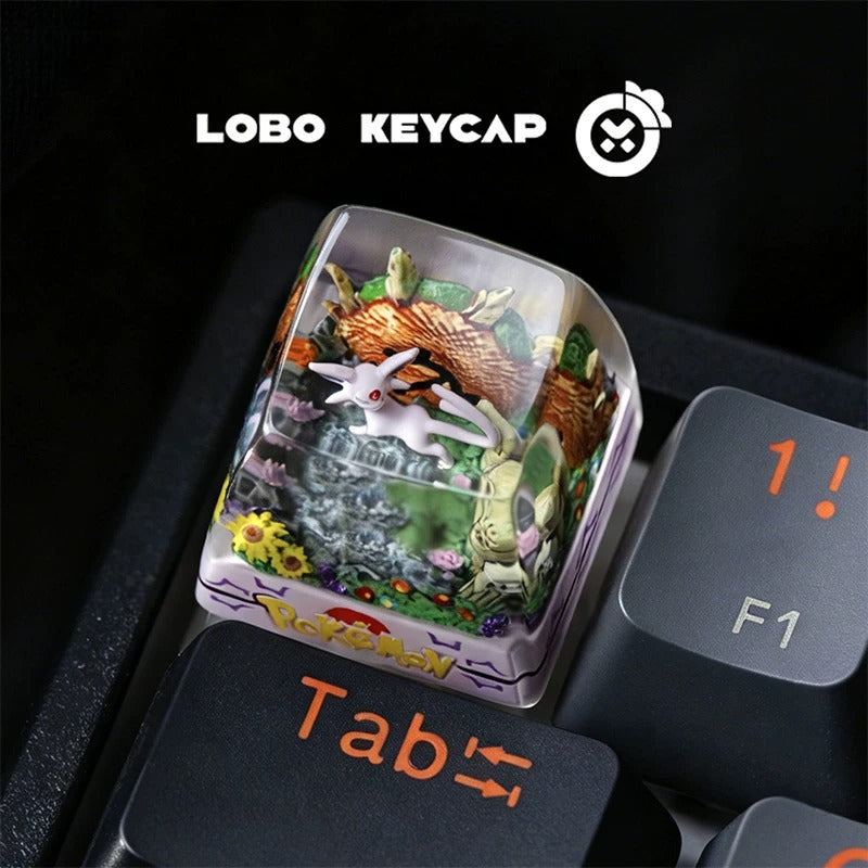 Pokemon Artisan Keycaps by Lobo Keycap