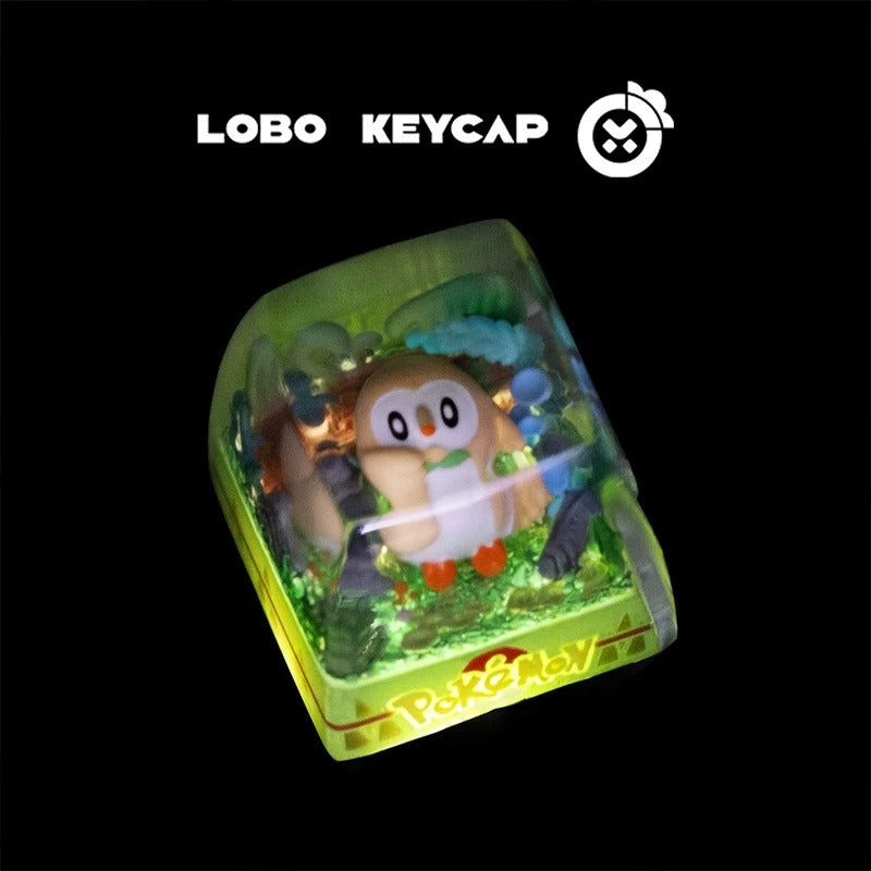 Pokemon Artisan Keycaps by Lobo Keycap
