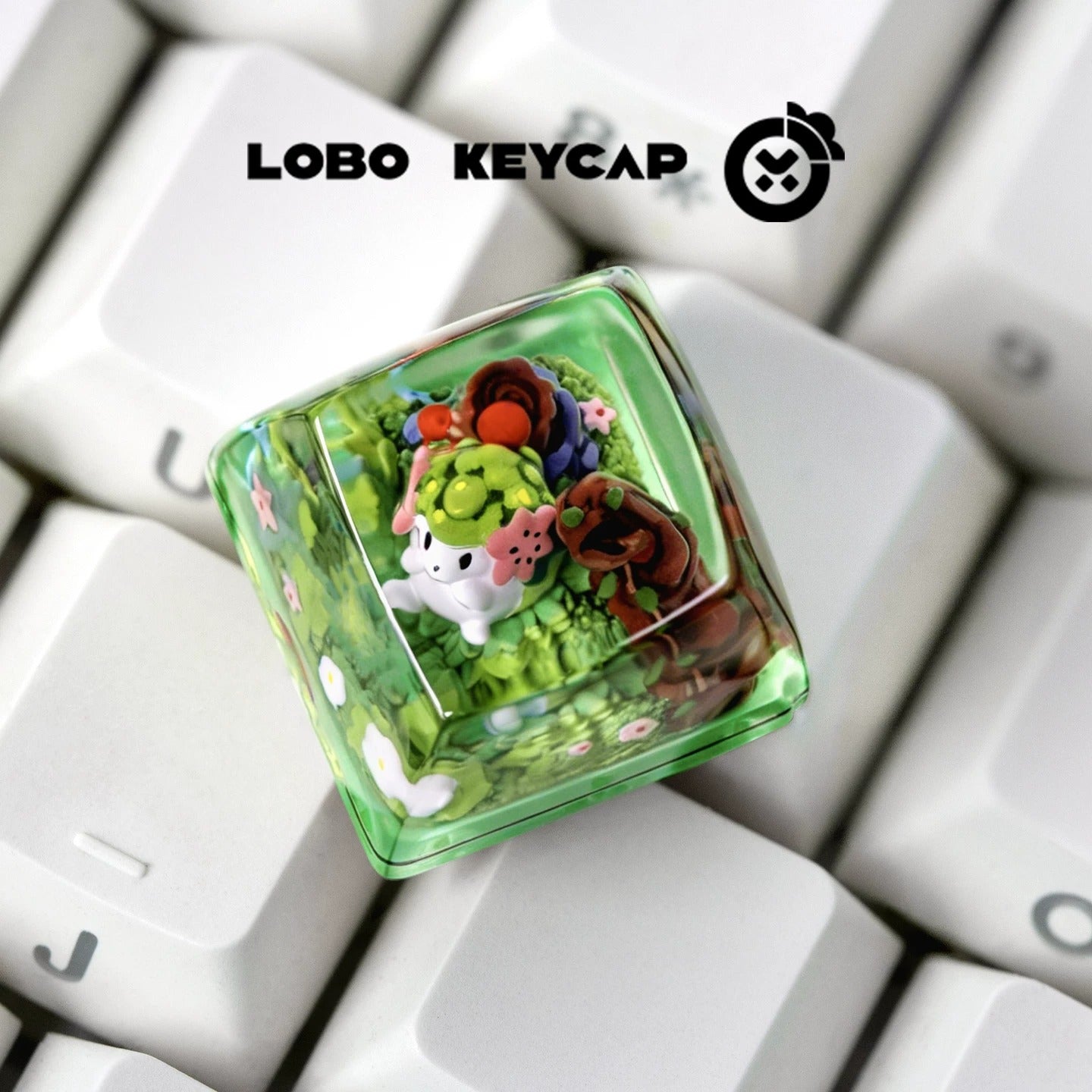 Pokemon Artisan Keycaps by Lobo Keycap