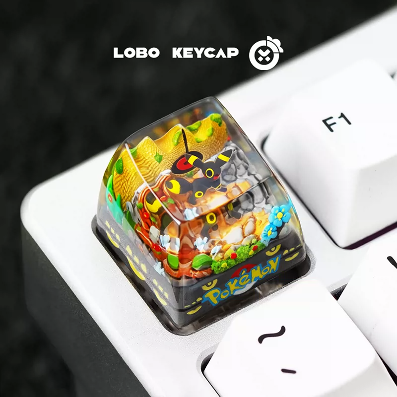 Pokemon Artisan Keycaps by Lobo Keycap
