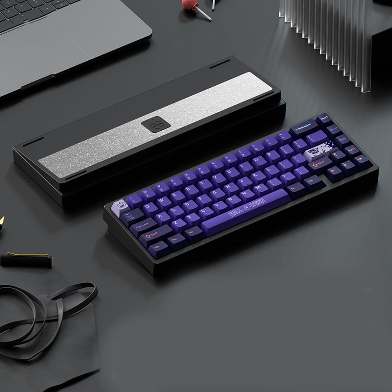 Weikav Lucky65 V2 QMK Aluminum Mechanical Keyboard Assembled