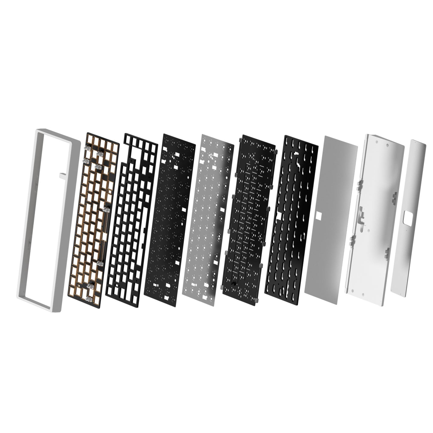 Weikav Lucky65 V2 QMK Aluminum Mechanical Keyboard Barebone