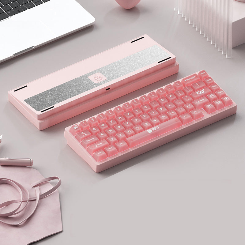 Weikav Lucky65 V2 QMK Aluminum Mechanical Keyboard Assembled