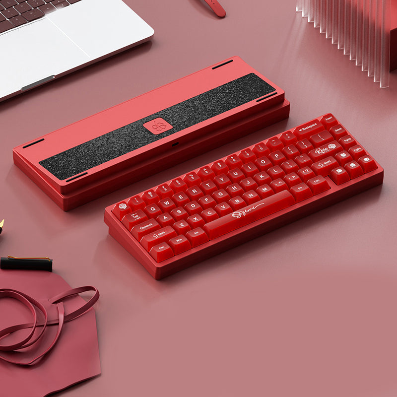 Weikav Lucky65 V2 QMK Aluminum Mechanical Keyboard Assembled