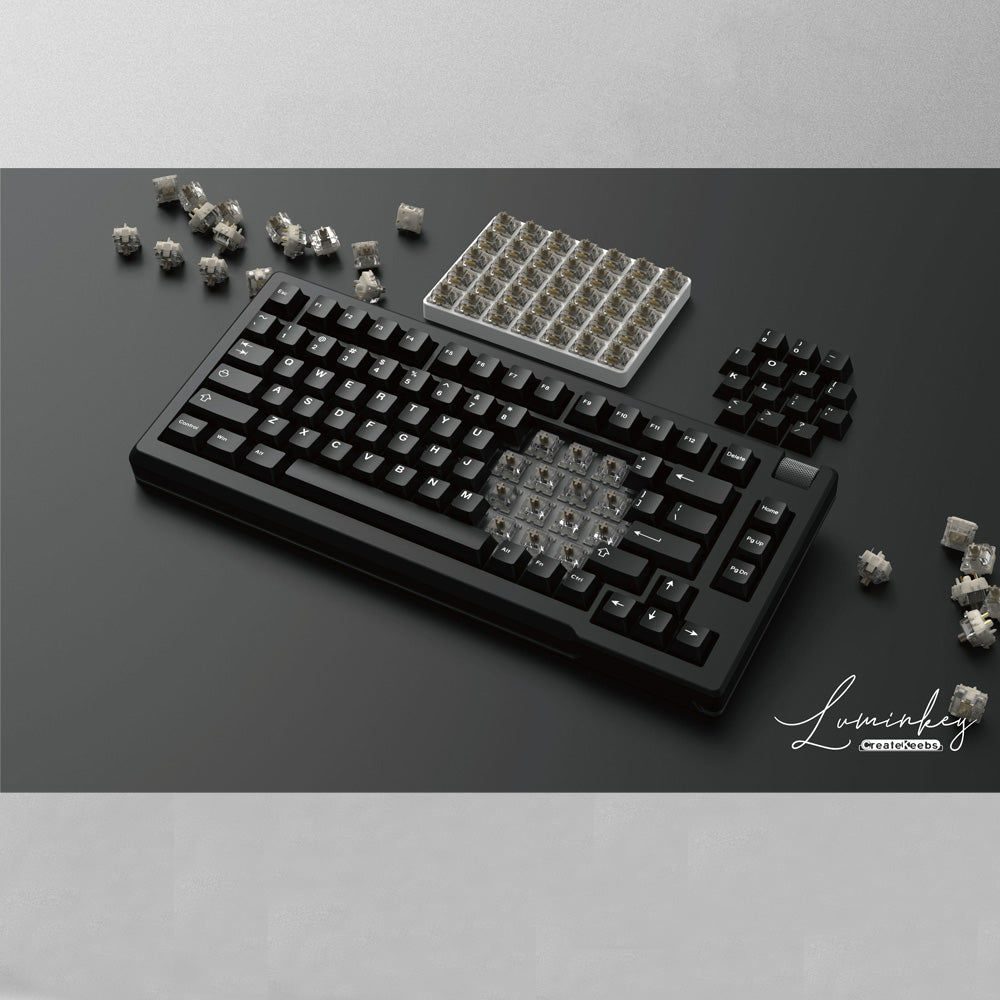LuminKey75 Aluminum Wired Mechanical Keyboard