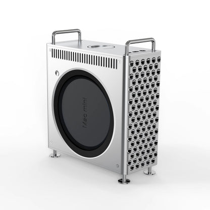 CNC Aluminum Case for 2024 Mac Mini M4 (Mac Pro Style)