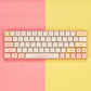 Macaron Keycap Set, XDA Profile, PBT Dye Sub Key Cap
