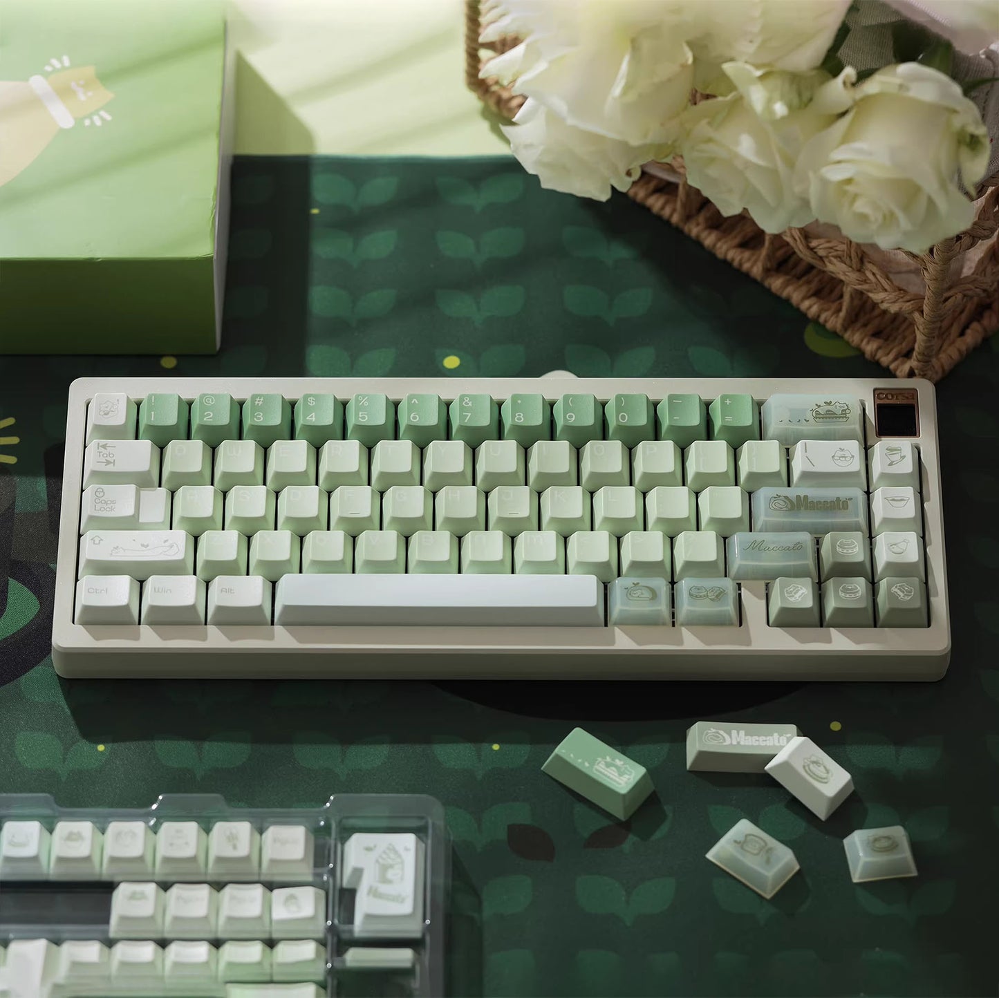 Maccato Keycap Set, Cherry Profile, Dye Sub PBT