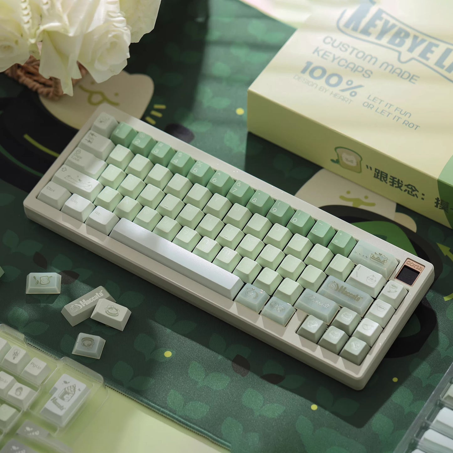 Maccato Keycap Set, Cherry Profile, Dye Sub PBT