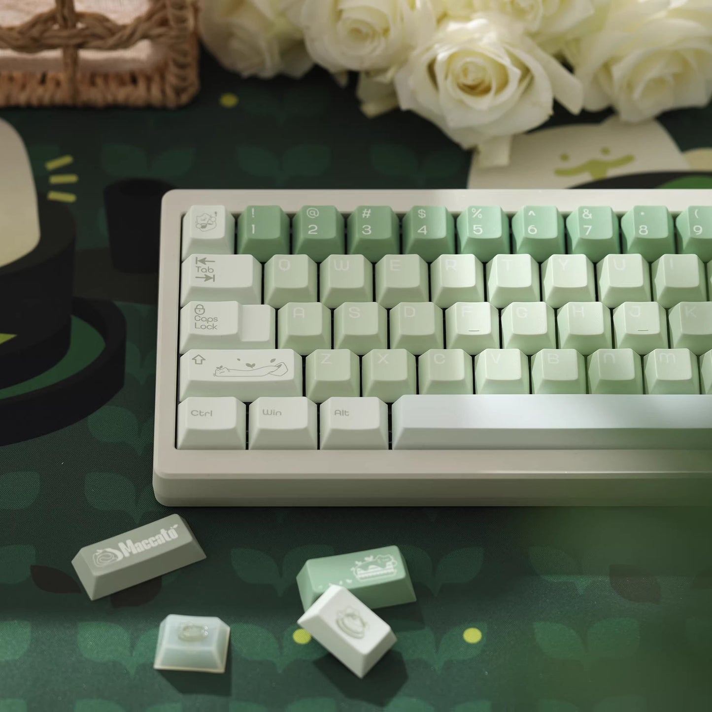 Maccato Keycap Set, Cherry Profile, Dye Sub PBT