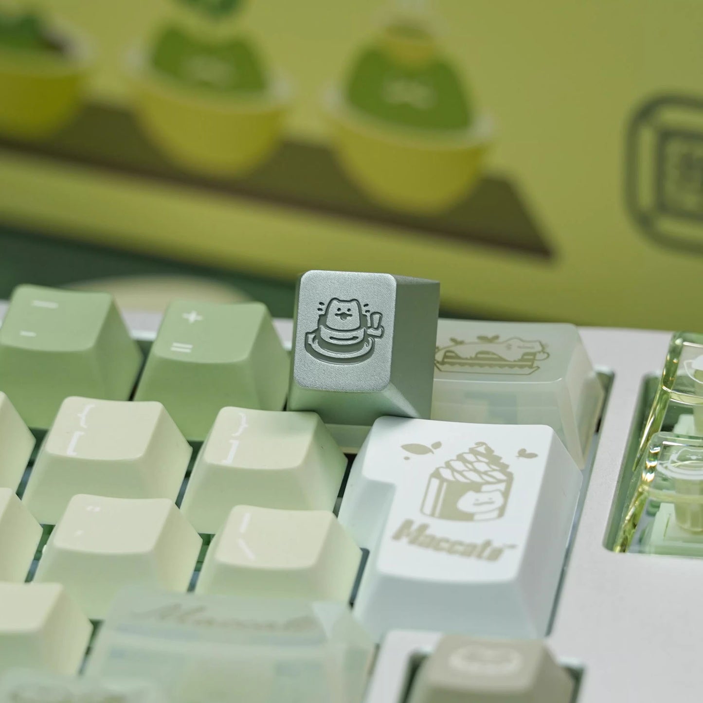 Maccato Keycap Set, Cherry Profile, Dye Sub PBT