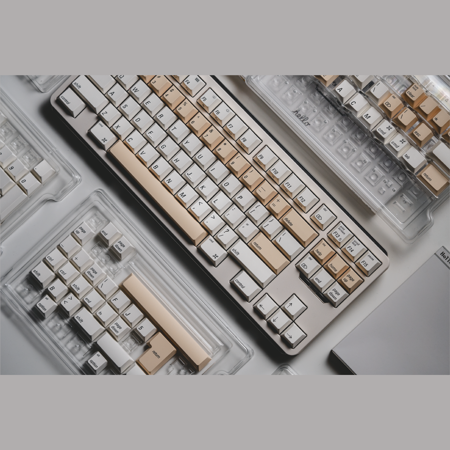 Mac Color Keycap Set, Cherry Profile, Dye Sub PBT / ABS Key Cap