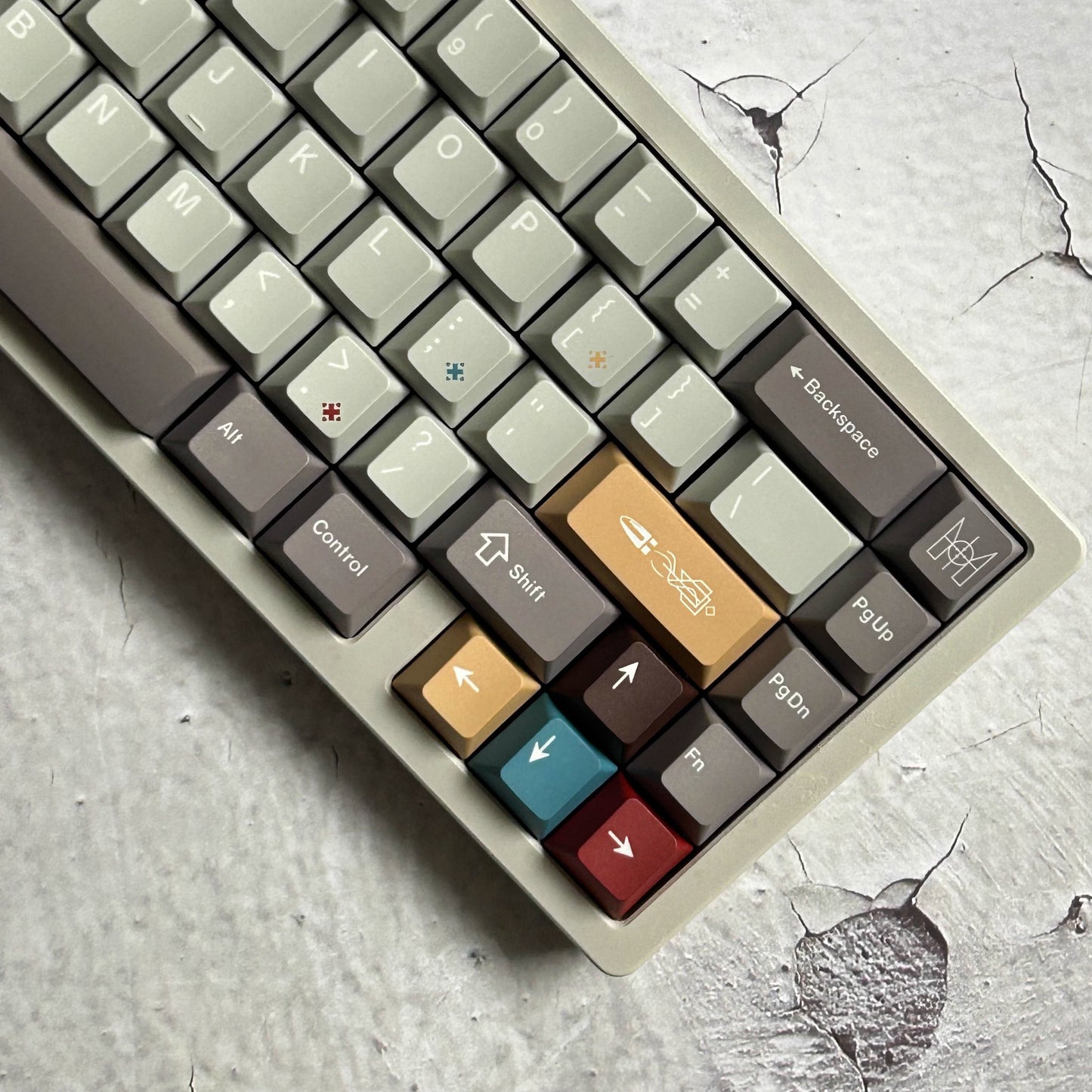 Machinist Keycap Set, Cherry Profile, Dye Sub PBT Key Cap
