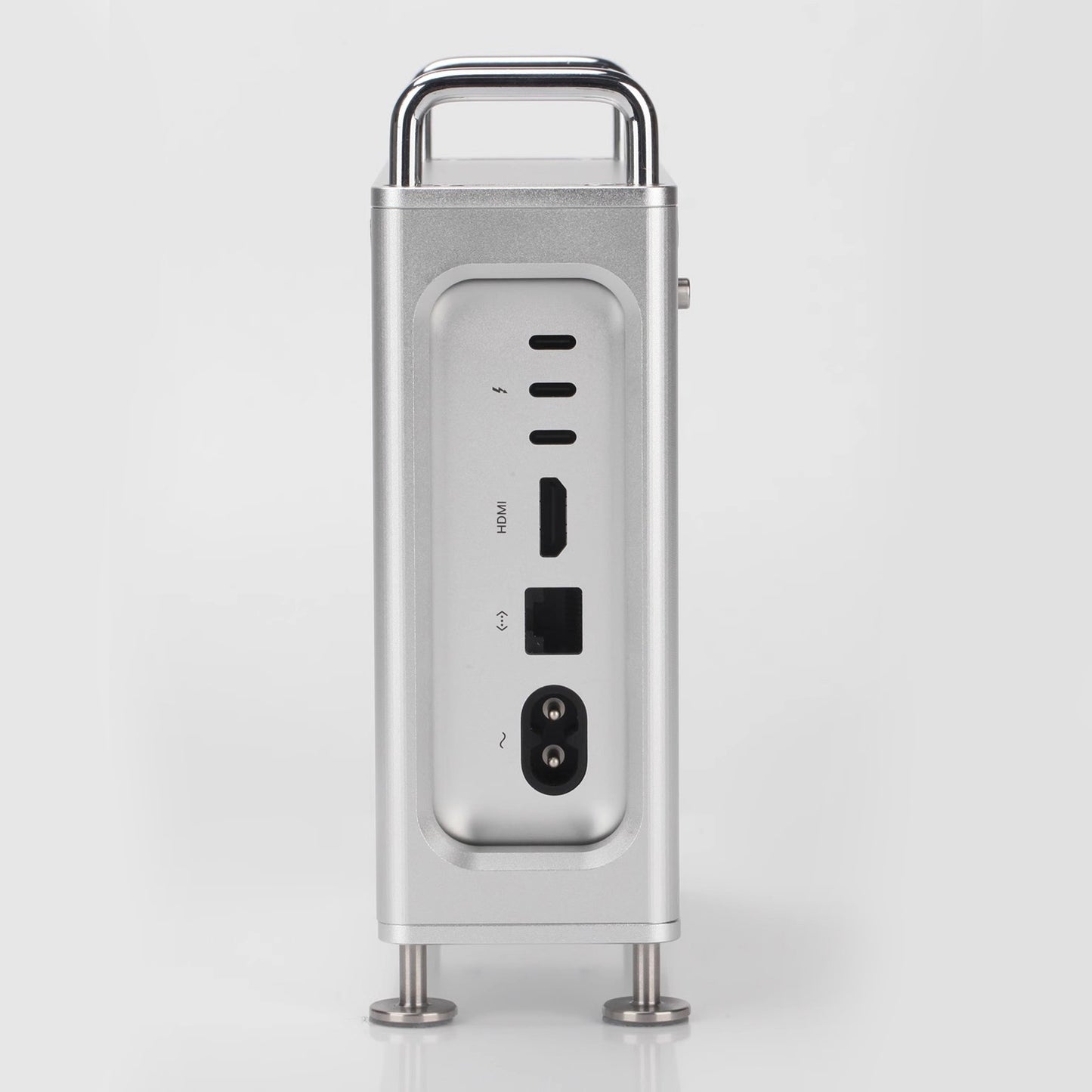 CNC Aluminum Case for 2024 Mac Mini M4 in Mac Pro Style