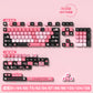 Valentine (Pink) Keycap Set, MCA Profile, PBT Dye Sub Key Cap