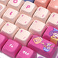 Weekend Fun Cute Keycap Set, MDA Profile, PBT Dye Sub Key Cap