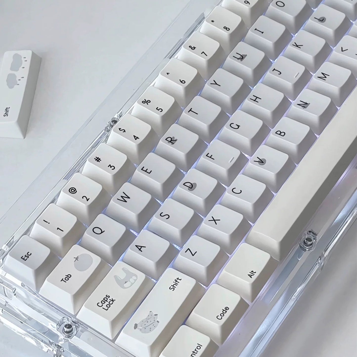 Memopad Cute Keycap Set, Cherry Profile, Dye Sub PBT + PC