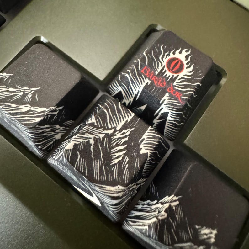 Middle Earth Keycap Set, Cherry Profile, Dye Sub PBT Key Cap