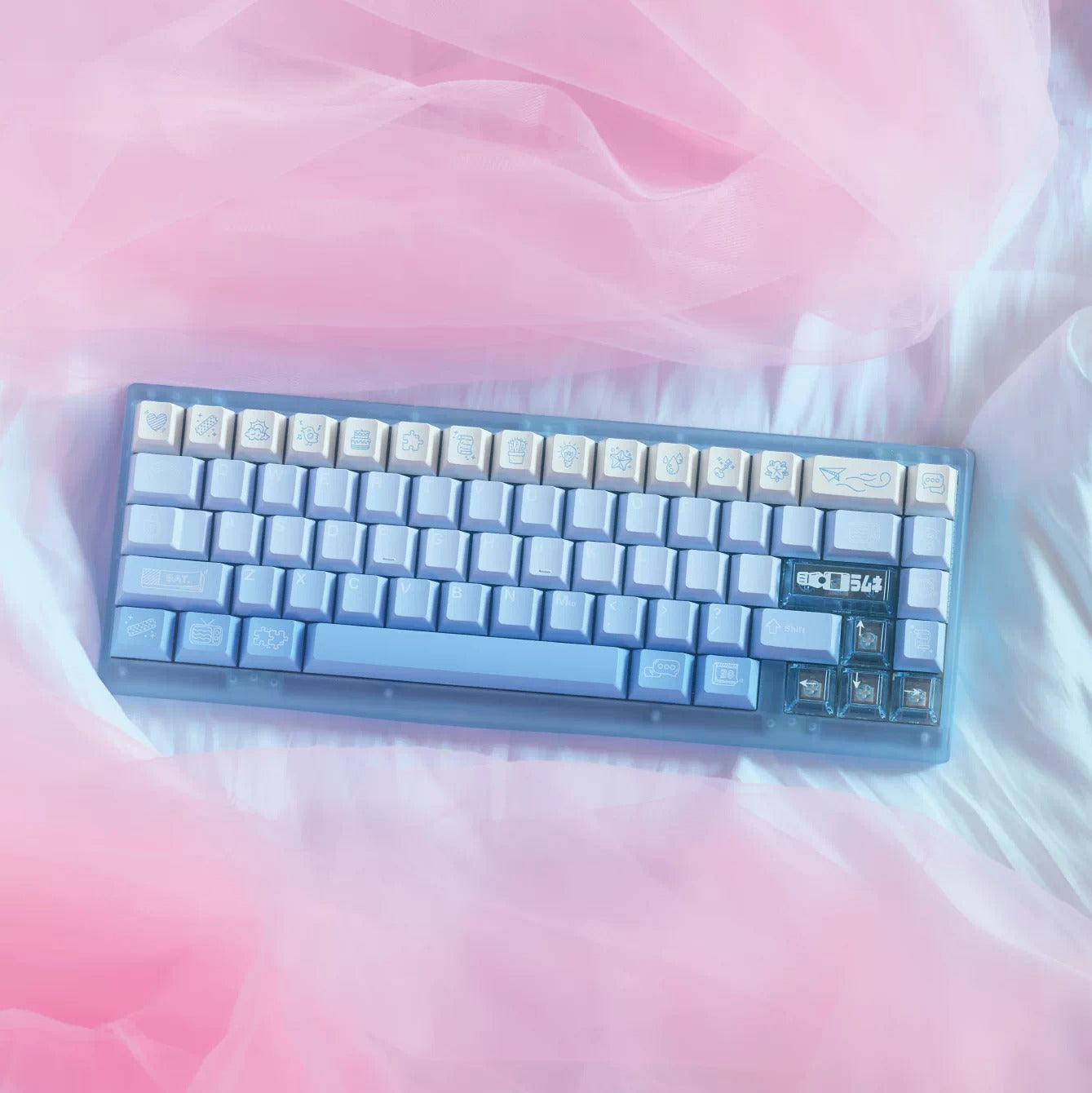 Mio Soda Pop Cute Keycap Set, Cherry Profile, Dye Sub PBT