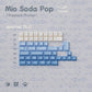 Mio Soda Pop Cute Keycap Set, Cherry Profile, Dye Sub PBT