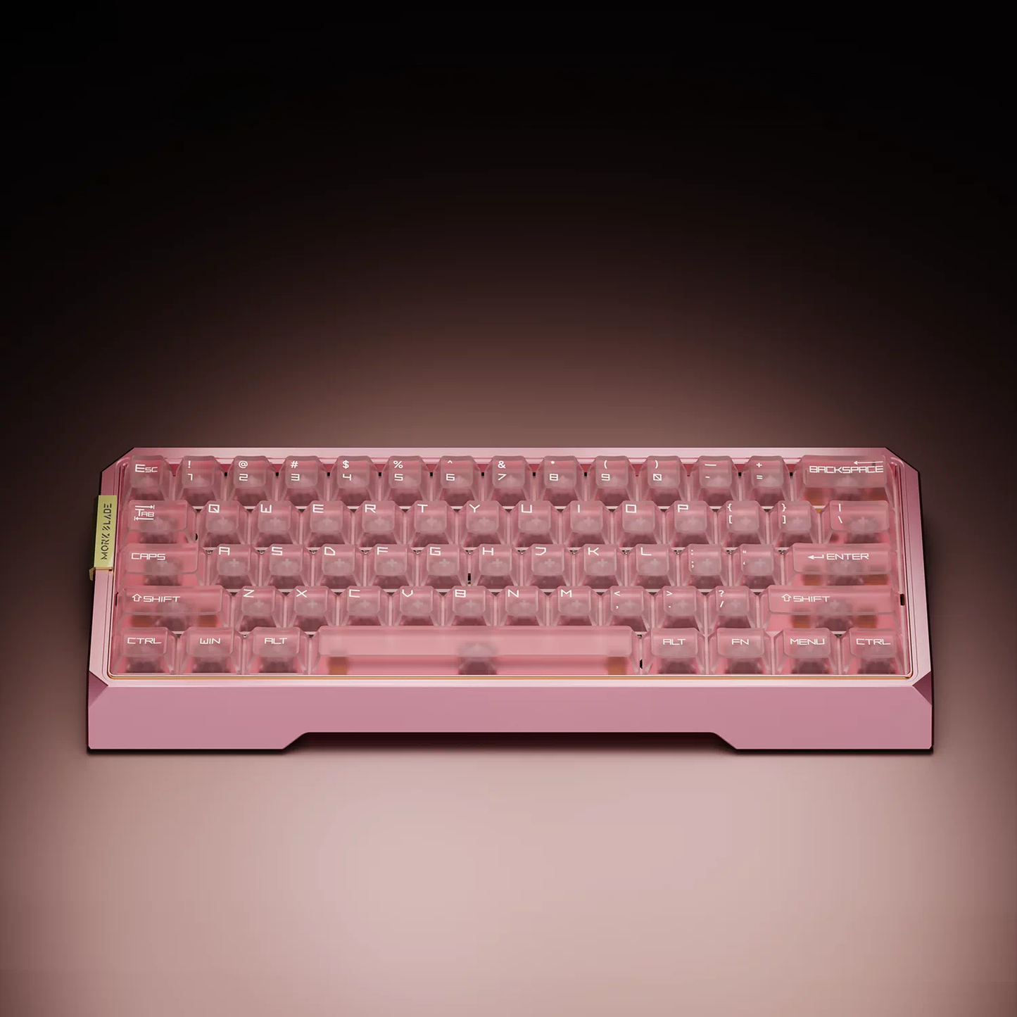 Morkblade MK60 Aluminum Magnetic HE Gaming Keyboard - GT60 Pink (Limited Edition)