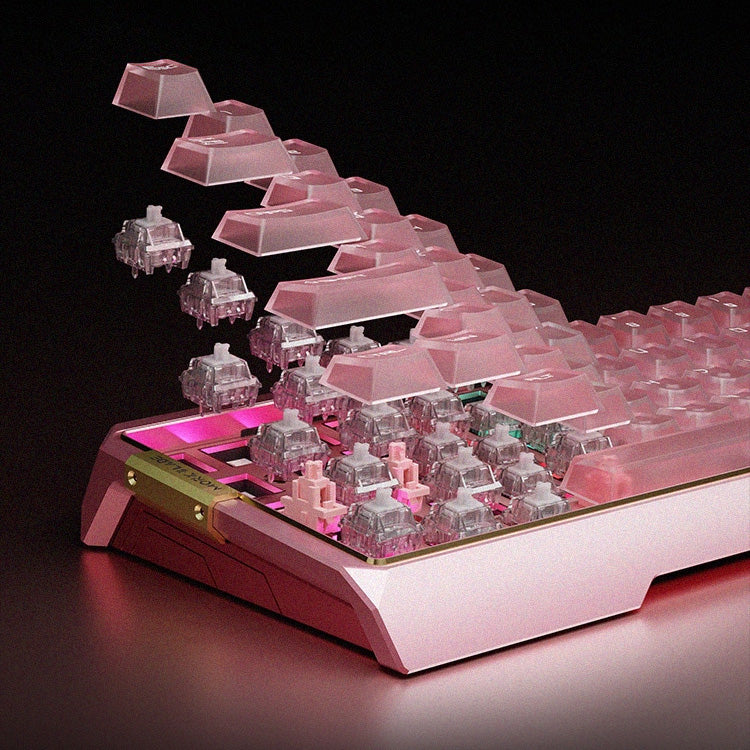 Morkblade MK60 Aluminum Magnetic HE Gaming Keyboard - GT60 Pink (Limited Edition)