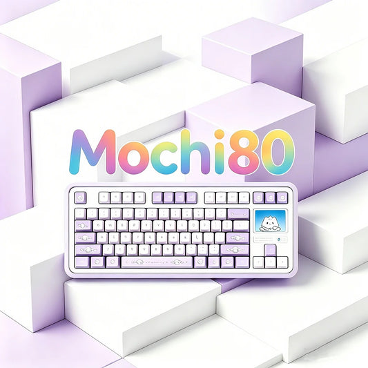 Mochi80 Mechanical Keyboard Barebone with LCD Screen