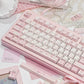 Ornamental Note Cute Keycap Set, Cherry Profile, Dye Sub PBT + PC Key cap