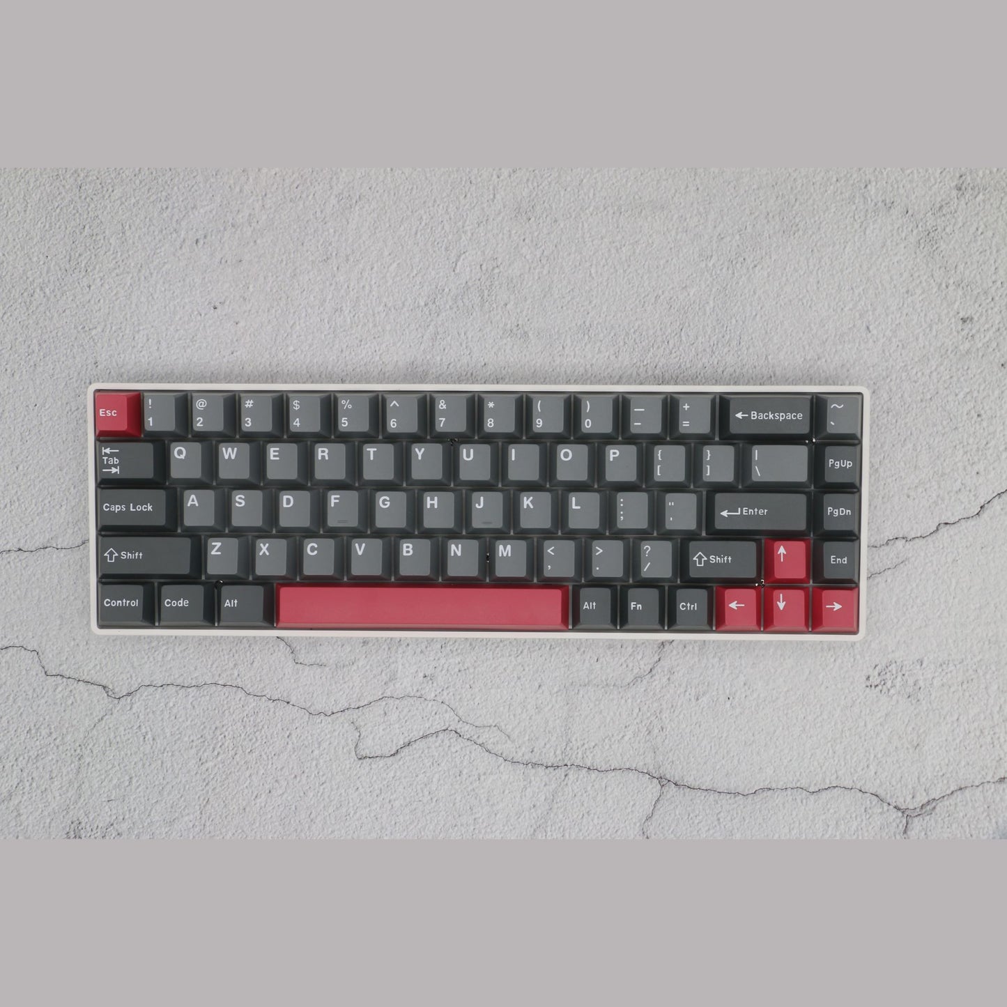 Aifei Modern Dolch Dark/Light Keycap Set, Cherry Profile, Double Shot ABS Key Cap