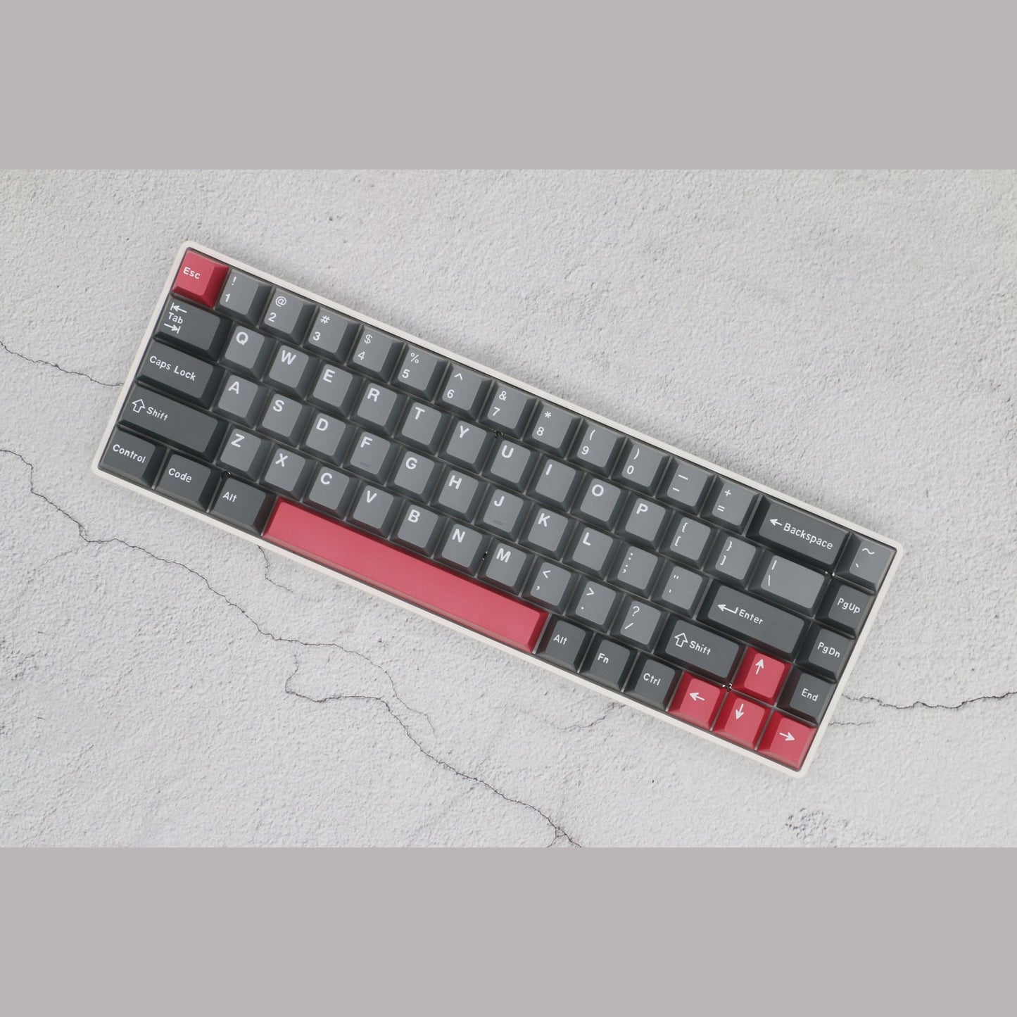 Aifei Modern Dolch Dark/Light Keycap Set, Cherry Profile, Double Shot ABS Key Cap