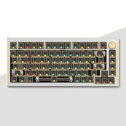 Monka 6075 Pro 75% Gasket Aluminum Mechanical Keyboard