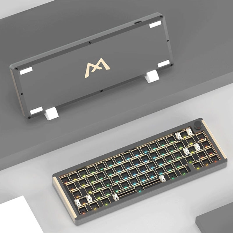 Monka 6067 65% Gasket Aluminum Mechanical Keyboard barebone
