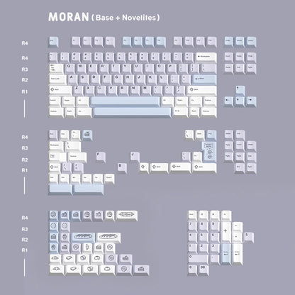 Lumokeys Moran Keycap Set, Cherry Profile, Dye Sub PBT